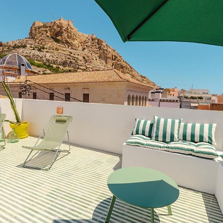 Penthouse With Breathtaking Views Of Heart Of Alicante Exterior foto