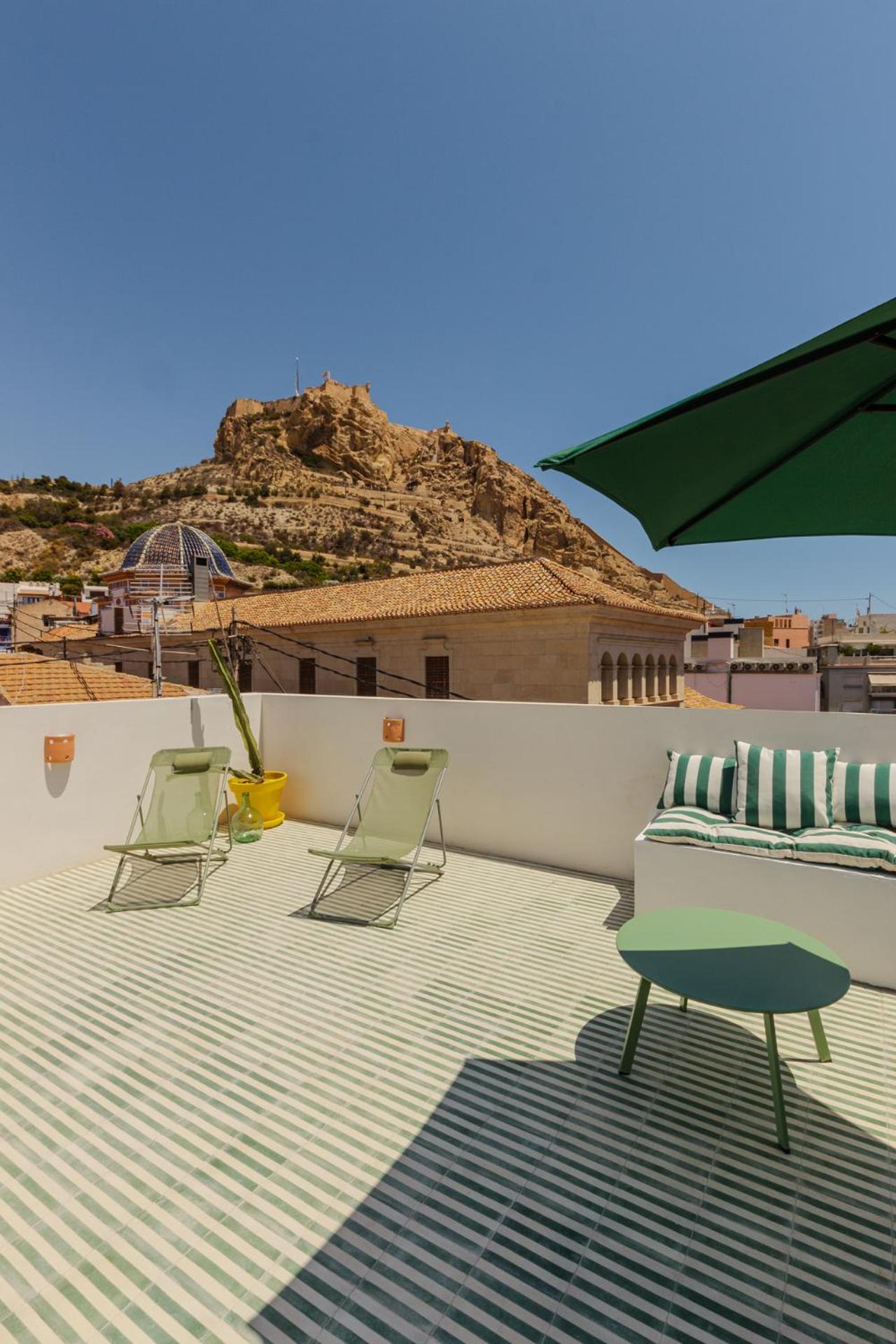 Penthouse With Breathtaking Views Of Heart Of Alicante Exterior foto